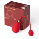 Magic Motion Magic Sundae Red - model sterowany aplikacją, silikonowy Magic Motion