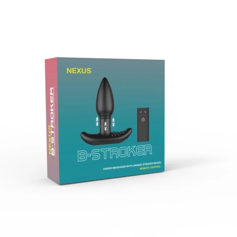 Nexus B-Stroker - wibrujący model z ruchomymi wypustkami, pilot Nexus