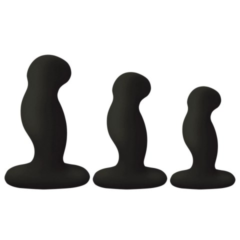 Nexus G-Play Trio+ Black - Zestaw 3 Wibrujących Korkow, 6 Trybow, USB Nexus