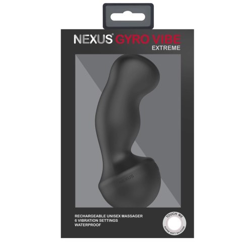 Nexus Gyro Vibe Extreme - masażer punktowy, dwa silniki, silikon, 18 cm Nexus