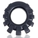 Oxballs Cock-Lug silikonowy pierścień anatomiczny czarny 33 mm Oxballs