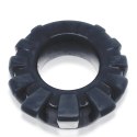 Oxballs Cock-Lug silikonowy pierścień anatomiczny czarny 33 mm Oxballs