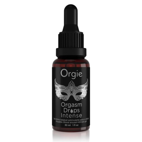 Orgie Orgasm Drops Intense 30ml - żel intymny jadalny o smaku jabłka Orgie