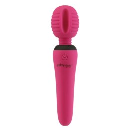 PalmPower Groove Mini Wand Masażer Ręczny Fuchsia 15,2 cm USB PowerBullet