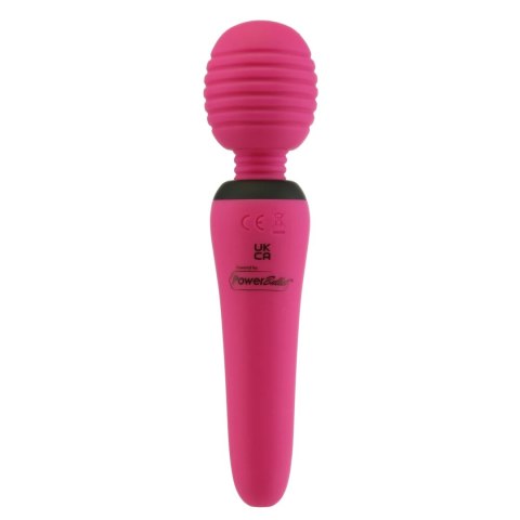 PalmPower Groove Mini Wand Masażer Ręczny Fuchsia 15,2 cm USB PowerBullet