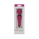 PalmPower Groove Mini Wand Masażer Ręczny Fuchsia 15,2 cm USB PowerBullet