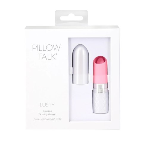Pillow Talk Lusty Pink - Kompaktowy stymulator punktowy, silikon, USB Pillow Talk