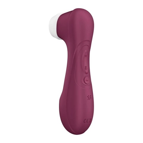 Satisfyer Pro 2 Generation 3 Red - System Air Pulse, aplikacja, 2 nakładki Satisfyer