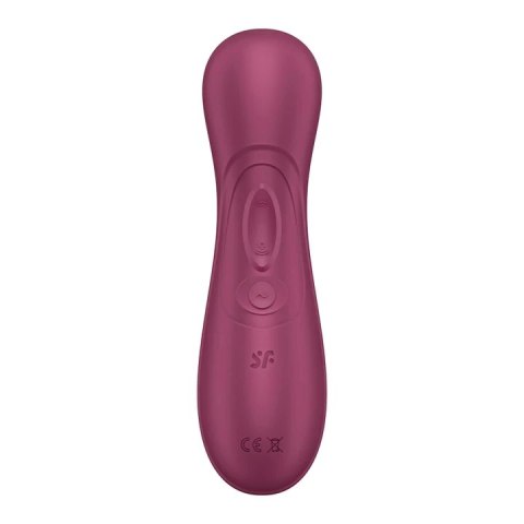 Satisfyer Pro 2 Generation 3 Red - System Air Pulse, aplikacja, 2 nakładki Satisfyer