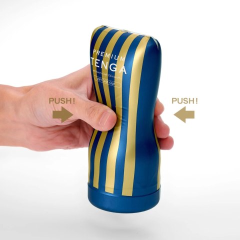 Tenga Premium Rolling Head Cup - maszyna intymna, obracana głowka, 15 cm Tenga