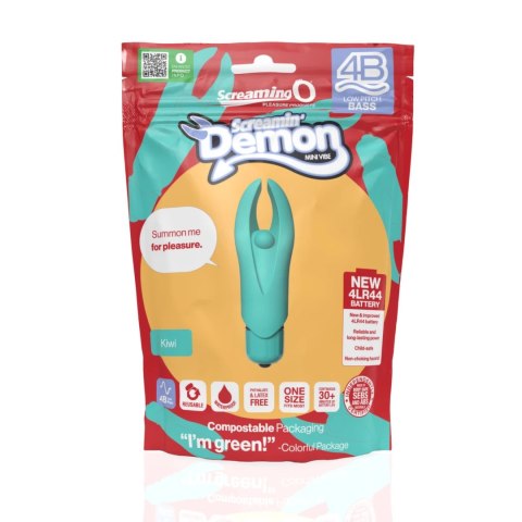 The Screaming O 4B Demon Mini Masażer Kulowy Zielony, 5 Trybow, Wodoodporny The Screaming O