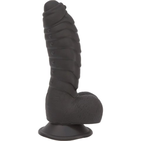 Addiction Ben Dong 18 cm Black - silikonowa anatomiczna forma, prążkowana Addiction