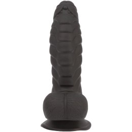 Addiction Ben Dong 18 cm Black - silikonowa anatomiczna forma, prążkowana Addiction