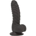Addiction Ben Dong 18 cm Black - silikonowa anatomiczna forma, prążkowana Addiction