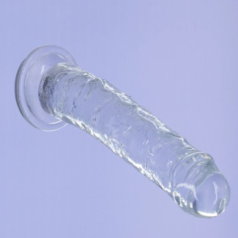 Addiction Crystal Addiction Vertical 20 cm - Model z przyssawką TPE Addiction