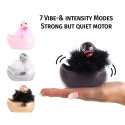 Big Teaze Toys I Rub My Duckie 2.0 Paris Black - wodoodporny masażer 7 trybow Big Teaze Toys