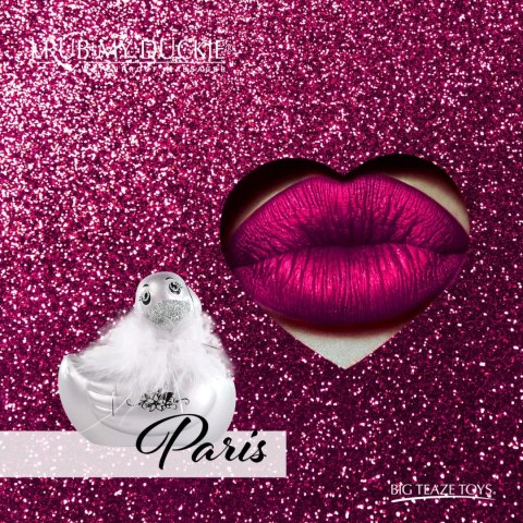 Big Teaze Toys I Rub My Duckie 2.0 Paris Silver masażer wodoodporny Big Teaze Toys
