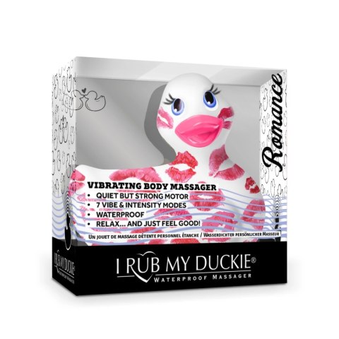 Big Teaze Toys I Rub My Duckie 2.0 masażer wodoodporny biało-rożowy Big Teaze Toys