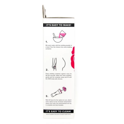 Clone-A-Pussy Plus Sleeve Kit Pink - zestaw do modelowania z wkładką Clone A Willy