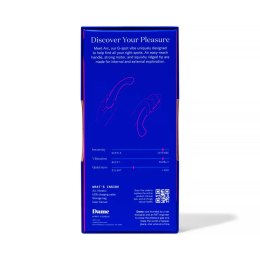 Dame Products Arc Berry - wielofunkcyjny model silikonowy, wodoodporny Dame