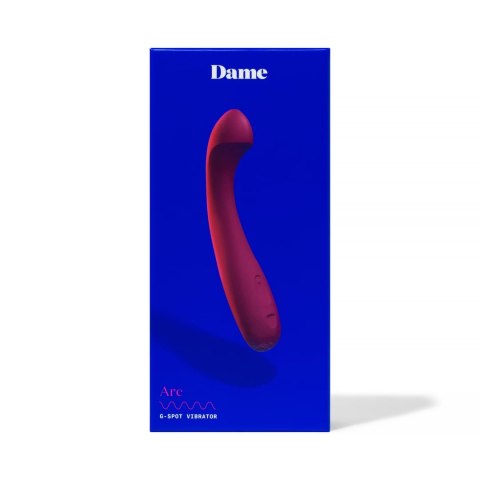 Dame Products Arc Berry - wielofunkcyjny model silikonowy, wodoodporny Dame