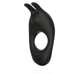 FeelzToys Zeus Black - Pierścień wibrujący z podwojnym napędem, czarny FeelzToys
