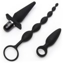 Fifty Shades of Grey Pleasure Overload Starter Kit 4-elementowy, czarny Fifty Shades of Grey