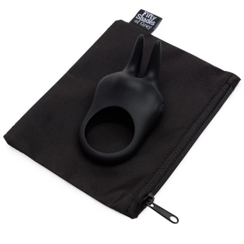 Fifty Shades of Grey Sensation Rabbit Ring silikonowy, ładowany USB Fifty Shades of Grey
