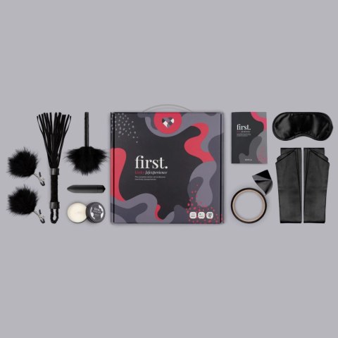 First. Kinky Experience Starter Set - Zestaw akcesoriow dla początkujących LoveBoxxx