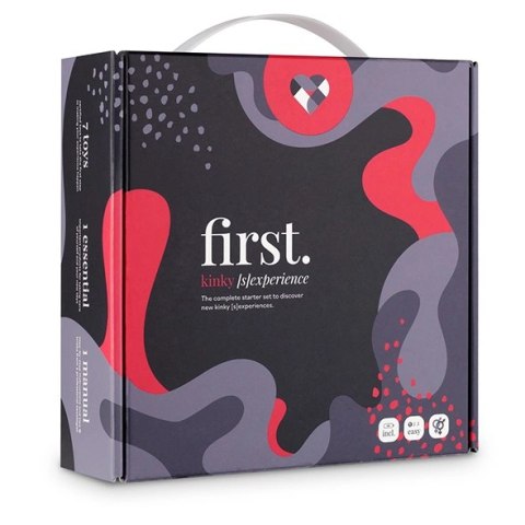 First. Kinky Experience Starter Set - Zestaw akcesoriow dla początkujących LoveBoxxx