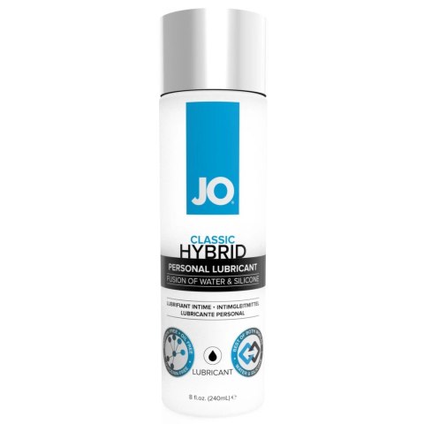 JO Classic Hybrid 240 ml żel nawilżający hybrydowy, długi poślizg System JO