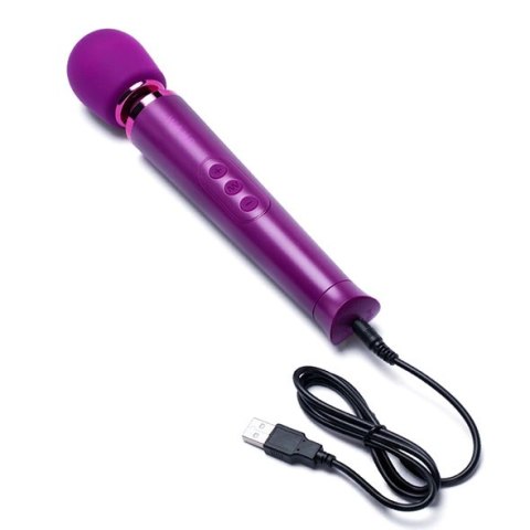 Le Wand Petite Massager Cherry - kompaktowy masażer, 10 trybow Le Wand