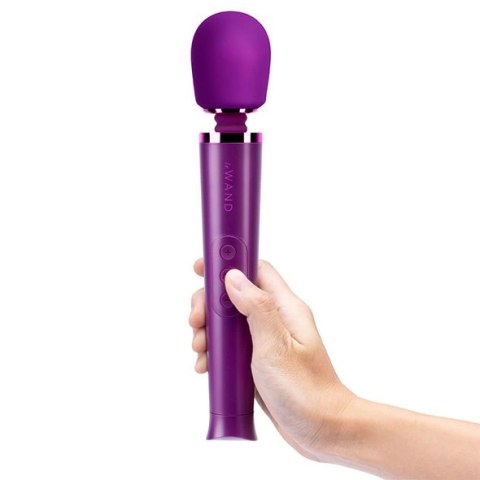 Le Wand Petite Massager Cherry - kompaktowy masażer, 10 trybow Le Wand