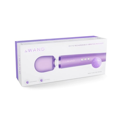 Le Wand Petite Violet - kompaktowy masażer z 10 trybami pracy Le Wand