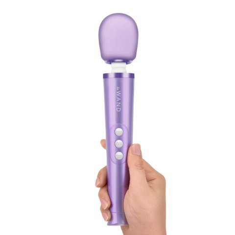 Le Wand Petite Violet - kompaktowy masażer z 10 trybami pracy Le Wand