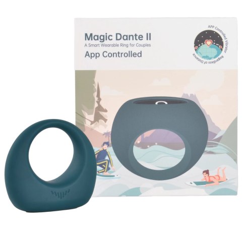 Magic Motion Dante II elastyczny pierścień wibrujący Bluetooth USB Magic Motion