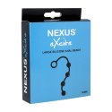 Nexus Excite Large - silikonowe koraliki intymne z uchwytem 30 cm Nexus