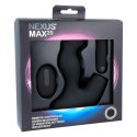 Nexus Max 20 Black - wibrujący korek z pilotem, silikonowy, 10x4 cm Nexus