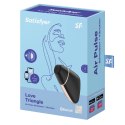 Satisfyer Love Triangle Black - Model z systemem Air Pulse i Bluetooth Satisfyer