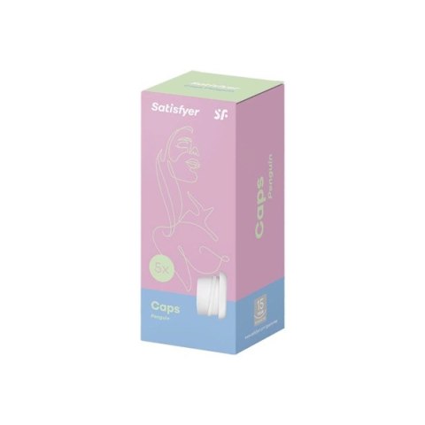 Satisfyer Pro Penguin Next Generation - Zapasowe końcowki 5 sztuk Satisfyer