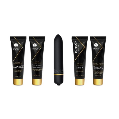 Shunga Naughty Geisha Kit - Zestaw Miniaturowych Akcesoriow Intymnych Shunga