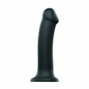 Strap-On-Me Bendable Dual Density Czarny M silikonowy model intymny Strap-On-Me