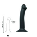 Strap-On-Me Bendable Dual Density Czarny M silikonowy model intymny Strap-On-Me