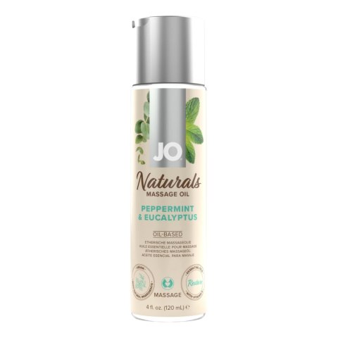 System JO Naturals Olejek do masażu Peppermint & Eucalyptus 120ml System JO