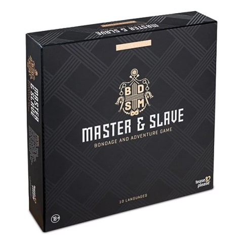 Tease & Please Master & Slave Deluxe - Gra z akcesoriami i kartami PL/EN Tease & Please