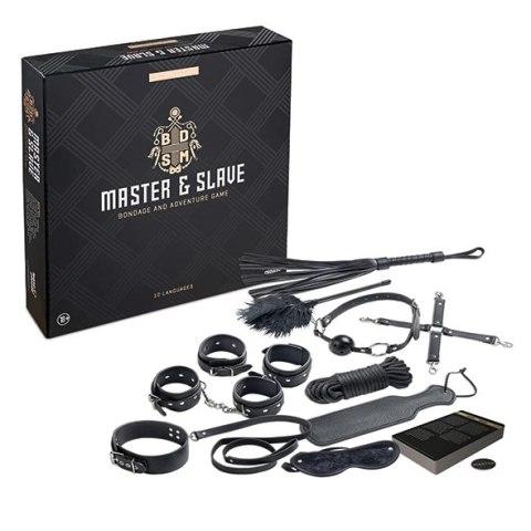 Tease & Please Master & Slave Deluxe - Gra z akcesoriami i kartami PL/EN Tease & Please