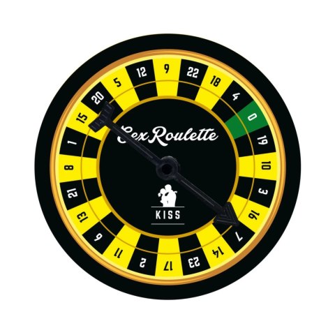 Tease & Please Sex Roulette Kiss - gra towarzyska, 24 wyzwania, 12x12cm Tease & Please