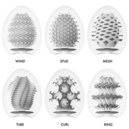 Tenga Egg Wonder 6 Styles Pack - zestaw 6 modeli z rożnymi teksturami Tenga