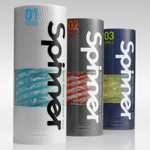 Tenga Spinner 01 Tetra - innowacyjna maszyna intymna z geometrią 3D Tenga