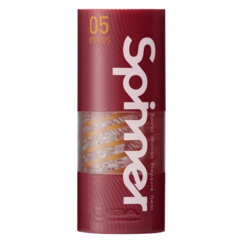 Tenga Spinner 05 Beads - system spiralnych sfer, transparentny Tenga